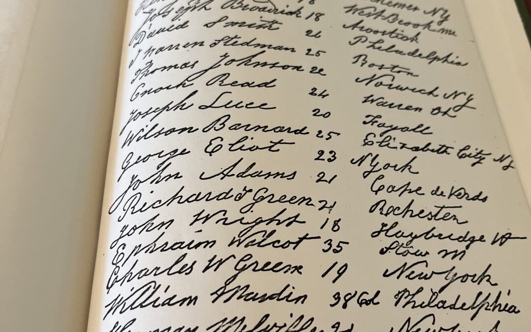 Herman Melville Crew List