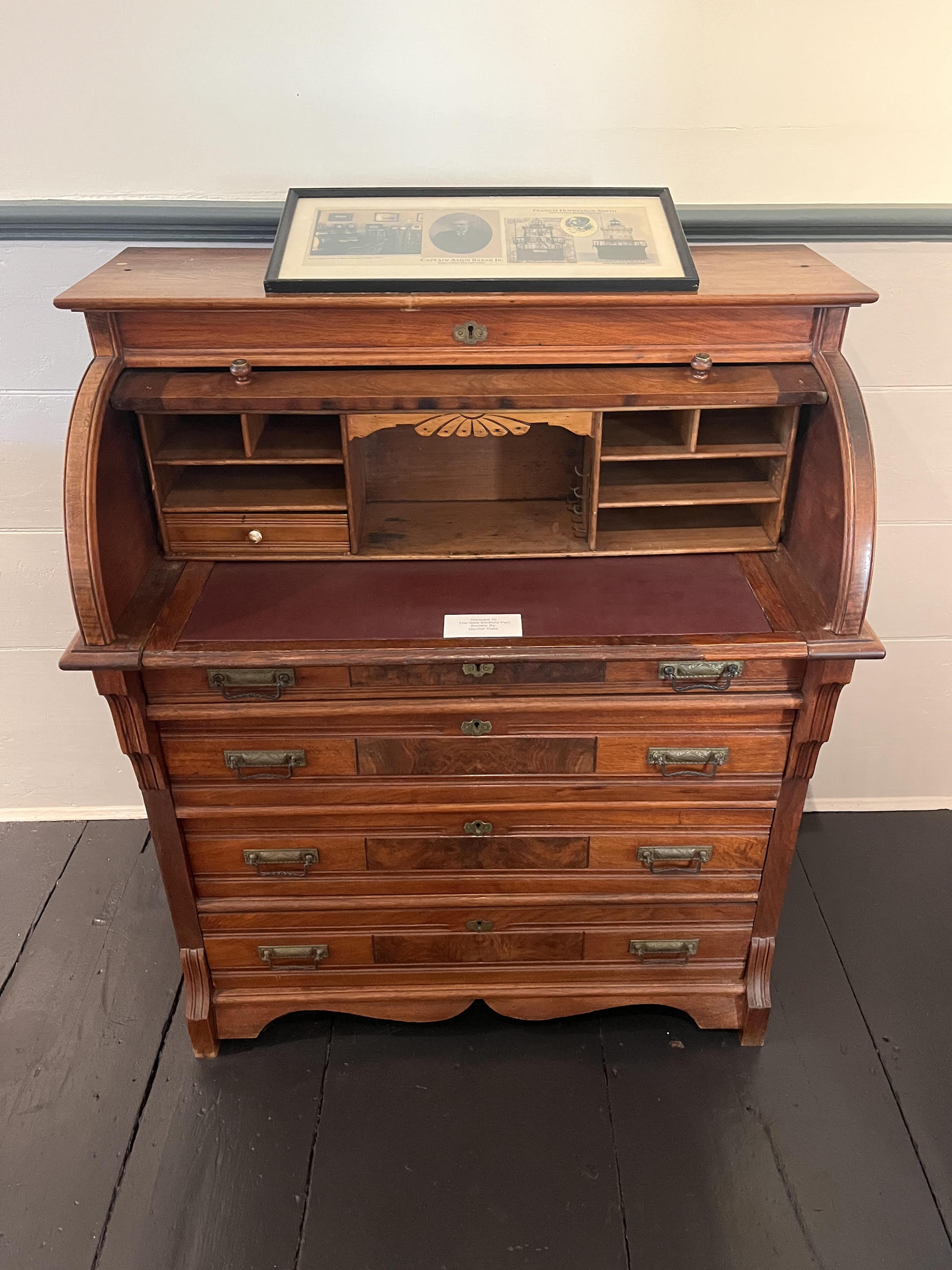 Captain Baker’s Desk from Butler Flat’s Light House
