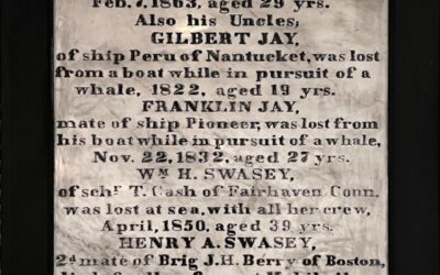 William S. Jay, Gilbert Jay, Franklin Jay, Wm H Swasey, Henry A Swasey (all under William Jay)
